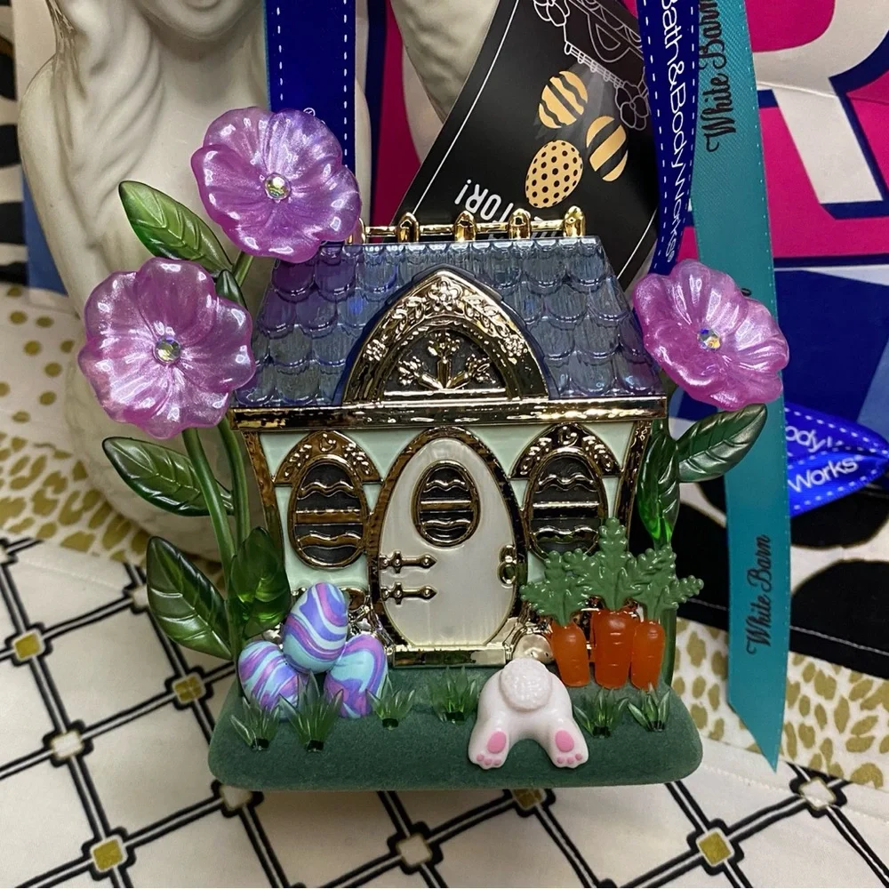 BATH AND BODY WORKS EGG-STRA COTTAGE PROJECTOR NIGHTLIGHT HOUSE WALLFLOWER PLUG
